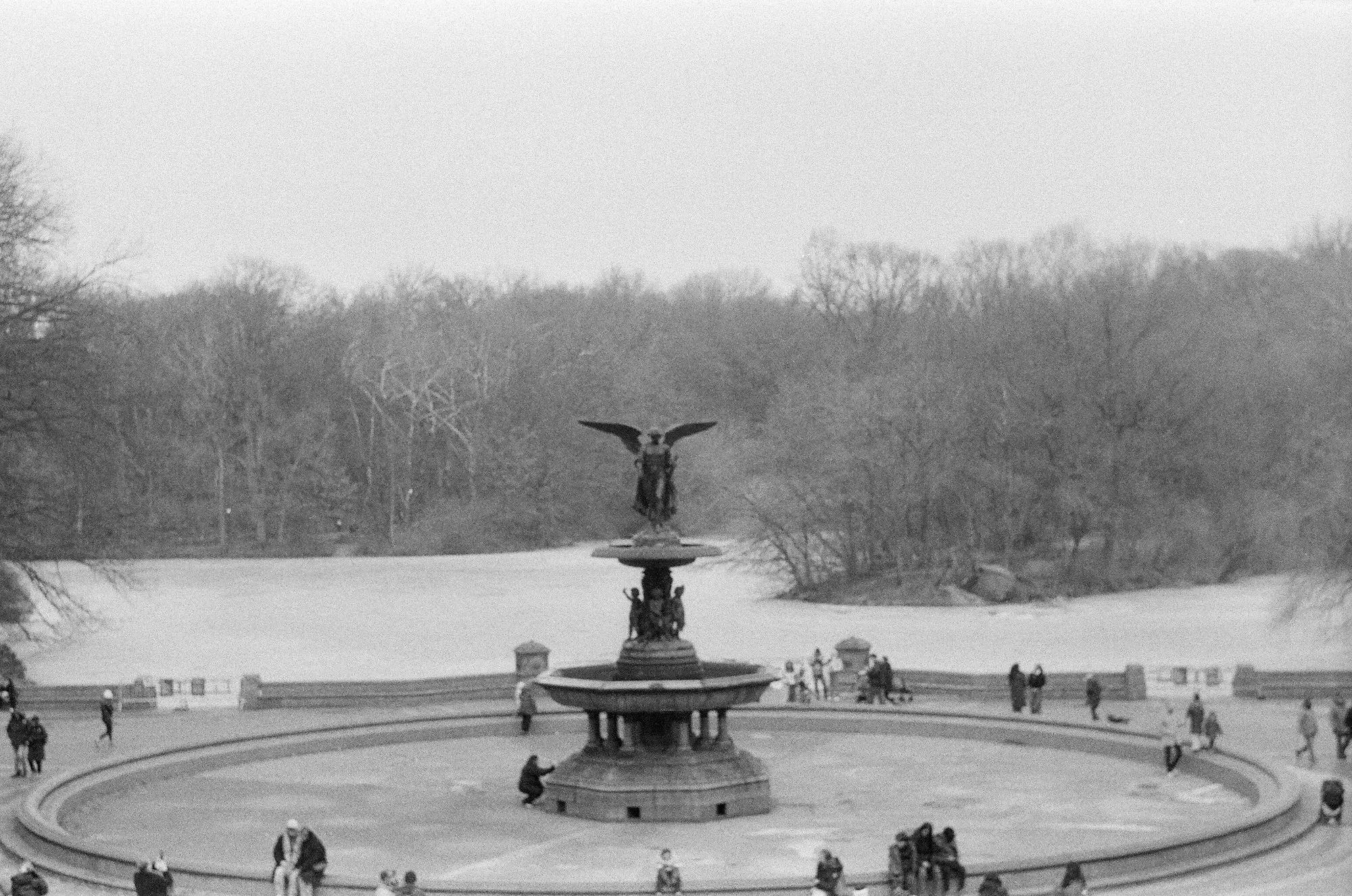 Central Park and Bethesda Terrace